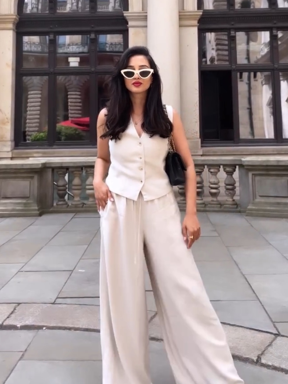 Zara vest and pants set